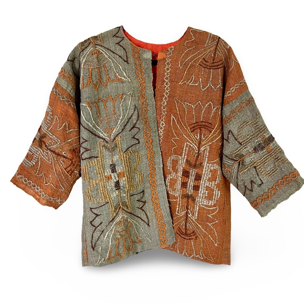 Museum Quality Anatolian Tent Divider Handmade Embroidered Jacket
